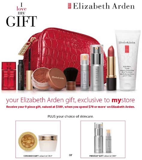 myer clarins gift - Myer elizabeth arden gift set.